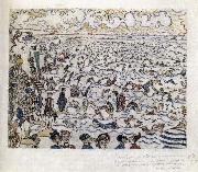 James Ensor The Baths of Ostend France oil painting artist
